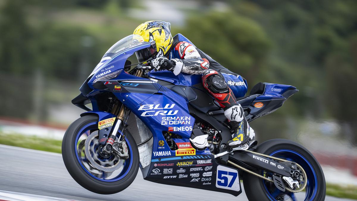 Tes di Portimao Bawa Bekal Positif, Aldi Satya Mahendra Makin Mengenal Yamaha R9