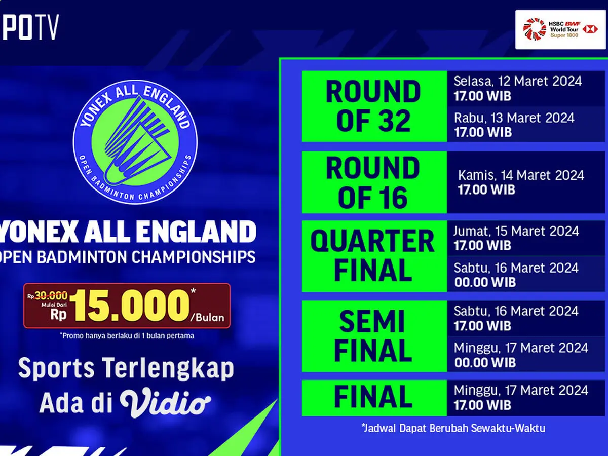 All england badminton live streaming free on sale