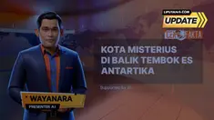 Sebuah foto yang diklaim terdapat kota di balik tembok es Antartika beredar di media sosial. Benarkah dalam foto tersebut merupakan kota di balik tembok es Antartika?