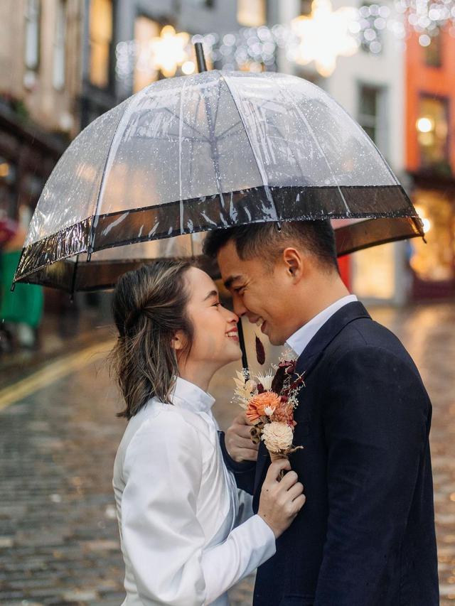 Gritte Agatha dan Arif Hidayat Prewedding di Edinburgh, Skotlandia (Foto: sweet.escape via Instagram gritteagathaa)