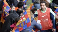 Xavi Tegaskan Ingin Pensiun di Barcelona