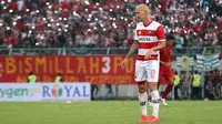 Gelandang Madura United, Dane Milovanovic. (Bola.com/Aditya Wany)