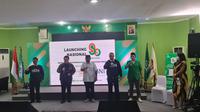 Menteri BUMN Erick Tohir dan Ketua Umum PP GP Ansor Yaqut Cholil Qoumas menghadiri peluncuran kerja sama antara GP Ansor dengan PT Pos dan Bank Negara Indonesia (BNI) di Jakarta, Rabu (30/6/2021). (Ist)