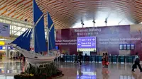 Kapal pinisi, Bandara Sultan Hasanuddin, Makassar, Sulawesi Selatan. (Sumber Foto: Forum SkyScrapercity)
