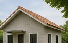 6 Desain Rumah Sederhana Gunakan Batako dengan Atap Pelana, Tahan Lama dan Harga Murah