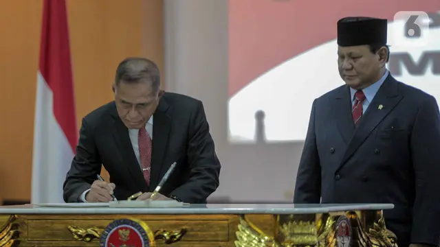 Sertijab Menteri Pertahanan