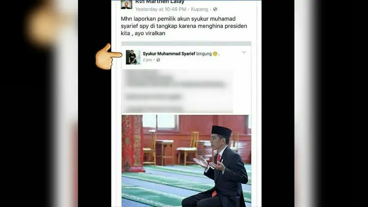 Polisi selidiki akun Facebook hina presiden