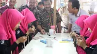 Pabrik bulu mata palsu Purbalingga. (Foto: Liputan6.com/Muhamad Ridlo)