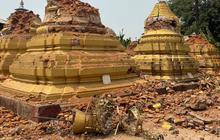 Parahnya Gempa Myanmar, Istana di Thailand Rusak dan Jembatan Runtuh
