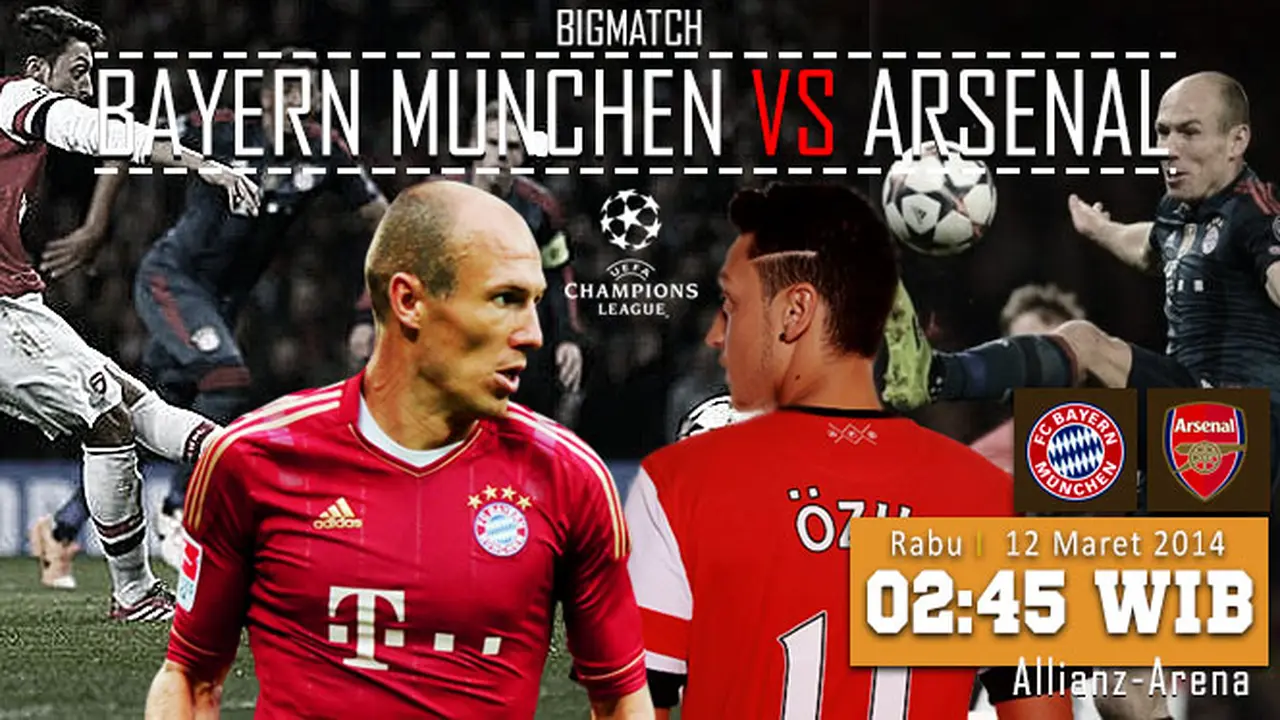Bayern Munchen vs Arsenal