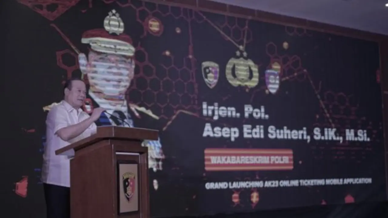 Wakil Kepala Badan Reserse Kriminal (Wakabareskrim) Polri Irjen Asep Edi Suheri