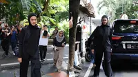 7 Potret Paula Verhoeven Melayat Ayah Baim Wong, Lepas Kepergian Mertua