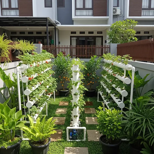 9 Ide Kebun Buah Mini Belakang Rumah Model Urban Farming Modern, Taman Estetis Penuh Hasil
