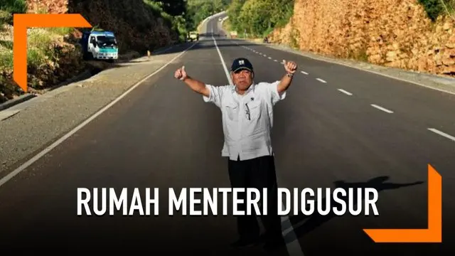 Kabar mengagetkan datang dari Menteri PUPR Basuki Hadimuljoeno, rumah pribadi Basuki akan digusur untuk proyek pembangunan jalan tol.