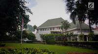 Rumah dinas Gubernur DKI Jakarta, JalanTaman Suropati No. 17, Menteng, Jakarta Pusat. (LIputan6.com/Faizal Fanani)