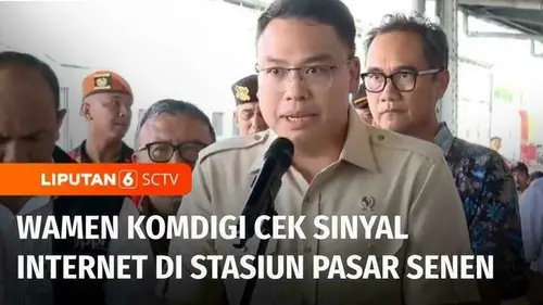 VIDEO: Wamen Komdigi Pastikan Kualitas Internet Baik Selama Libur Nataru