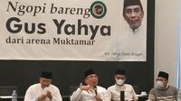 Gus Yahya mengajak warga se-Indonesia untuk ikut kegiatan 1 Juta Vaksin Booster (Dok. Humas PBNU / Liputan6.com)