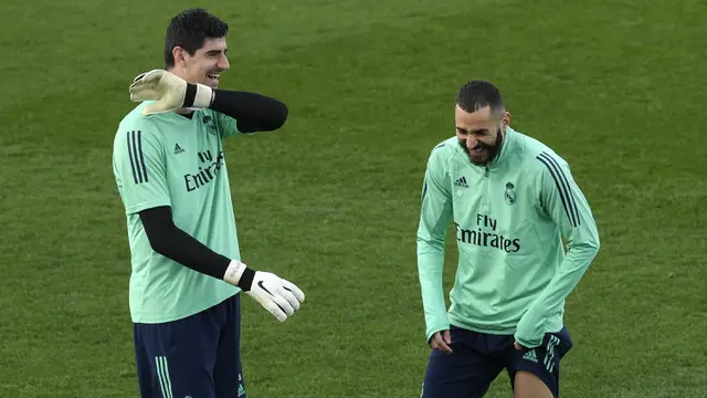 Hadapi City, Pemain Real Madrid Penuh Tawa Saat Latihan