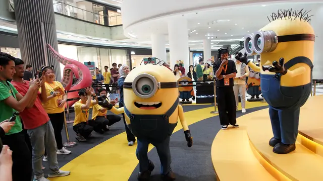 Balon Minions & Monster Setinggi 10 Meter Ramaikan Liburan Sekolah 2026
