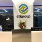Logo baru CTI Group yang baru saja mengumumkan rebranding, termasuk visi dan misi baru perusahaan.