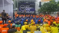 Plt Wali Kota Jakbar: Kota Sedemikian Rapi Berkat Pasukan Pelangi