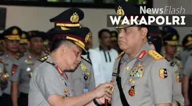 Komjen Pol Syafrudin resmi jabat Wakapolri, berikut alasan Kapolri memilih wakilnya.