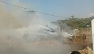 Penampungan Limbah Kayu Terbakar, Pemadam Kesulitan