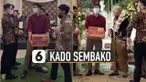 Ketika mereka sampai di pelaminan, seorang yang paling depan langsung mengalungkan rentengan kopi sachet ke pengantin pria dan wanita.