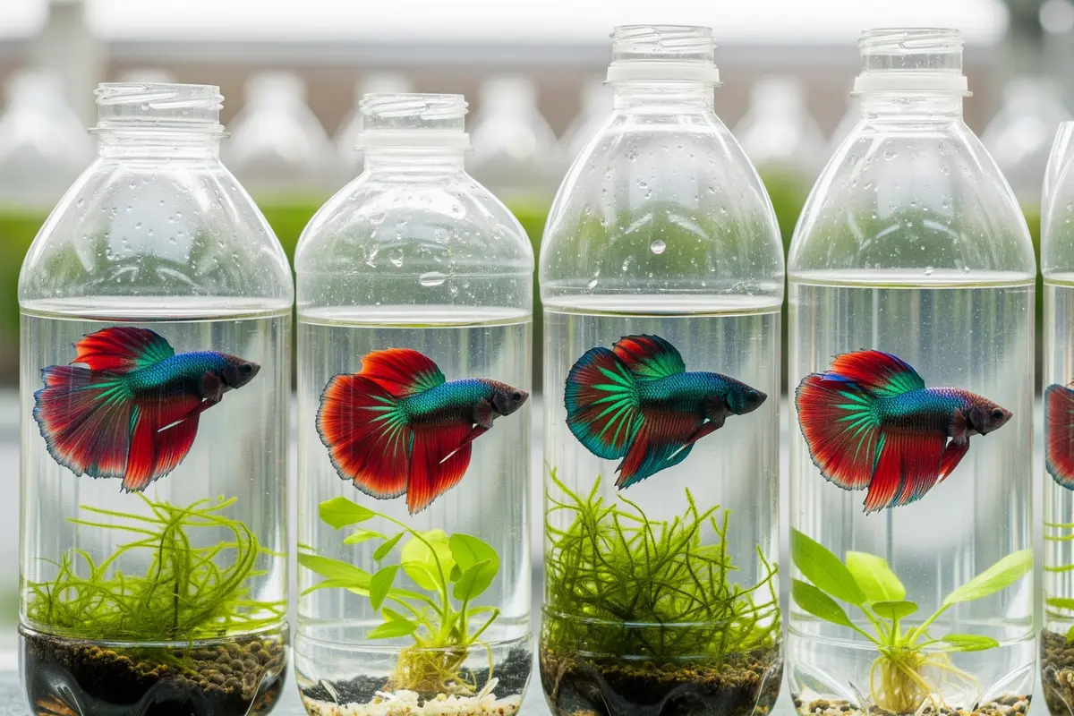 Tips Budidaya Ikan Cupang di Botol Bekas