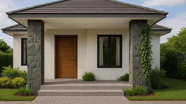 7 Model Rumah Minimalis 1 Lantai Pilar Modern, Elegan dan Tetap Terjangkau