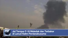 Face News sore hari ini menyajikan berita seputar meledaknya pesawat jet tempur F-16 di Lanud Halim Perdanakusuma dan berita tentang detik-detik Rio membunuh @tataa_chubby.