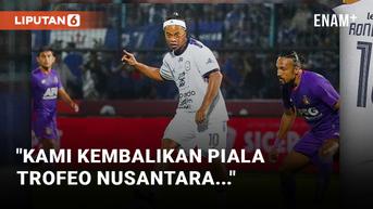 VIDEO: Persik Kediri Kembalikan Trofeo Nusantara with Ronaldinho
