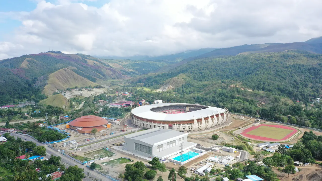 Istana Olah Raga (Istora) Papua.