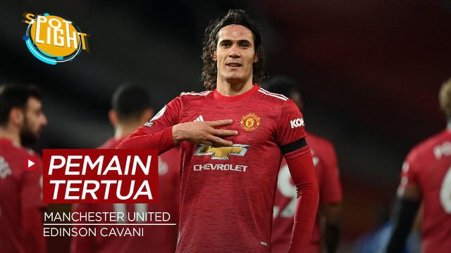 Berita video spotlight tentang para pemain yang sudah tua Manchester United, salah satunya ialah Edinson Cavani.