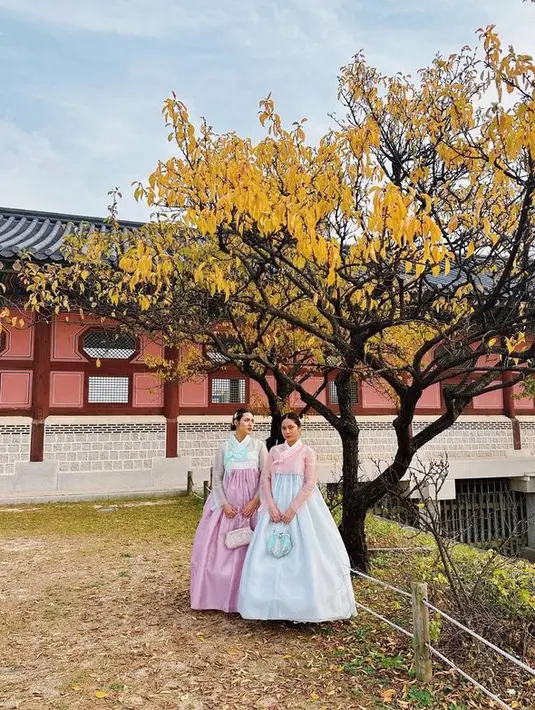 <p>Saat liburan ke Korea Selatan, Raisa tidak sendiri. Ia terlihat pergi bersama teman dan rekan bisninya, Rushka Soedibyo. [Foto: instagram.com/raisa6690]</p>