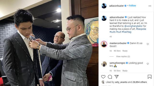 Azka Ikut Pesan Jas Deddy Corbuzier Bakal Menikah Dalam Waktu Dekat