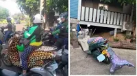 6 Modifikasi Motor Ini Terlihat Heboh, Pengemudi Lain Geleng Kepala (IG/wkwkland_real)