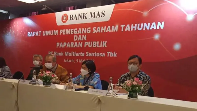 Paparan publik PT Bank Multiarta Sentosa Tbk (MASB) (Dok: Bank MAS)