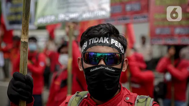 Buruh Demo Lagi di Depan DPR