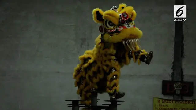 VIDEO: Mengintip Latihan Barongsai dan Liong