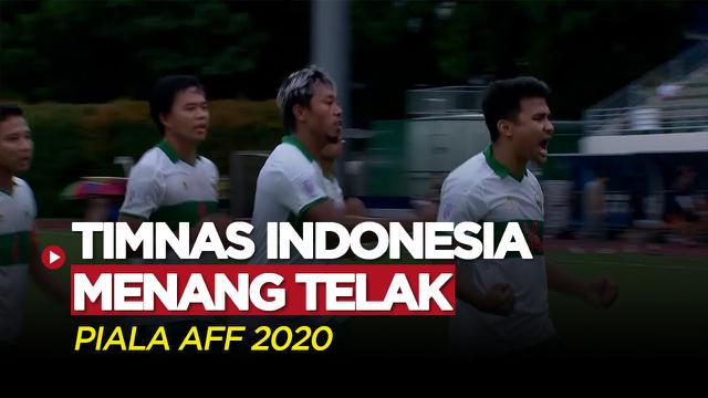 Cover Berita Video Highlights Grup B Piala AFF 2020, Timnas Indonesia Kalahkan Laos 5-1