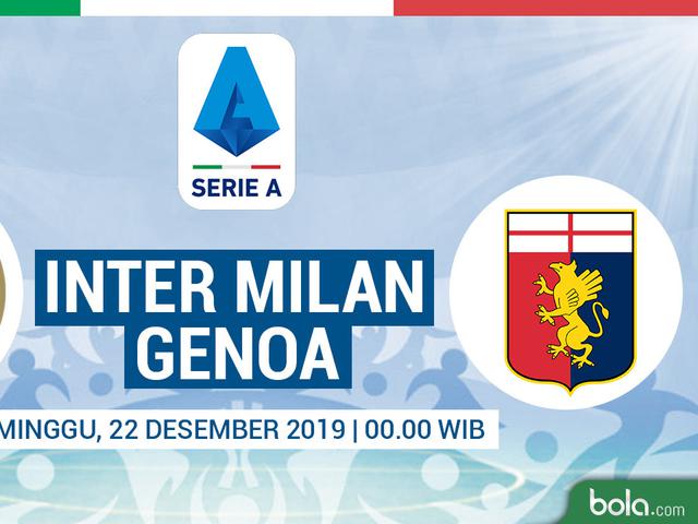 Jadwal Inter Milan Vs Genoa Di Liga Italia Siaran Langsung Televisi Bola Liputan6 Com