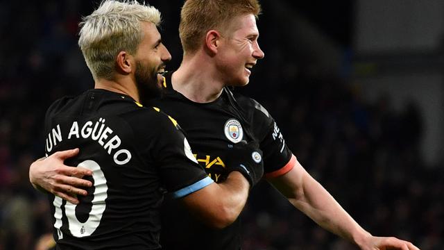 Sergio Aguero Hattrick Manchester City Berpesta Di Markas Aston Villa Inggris Bola Com