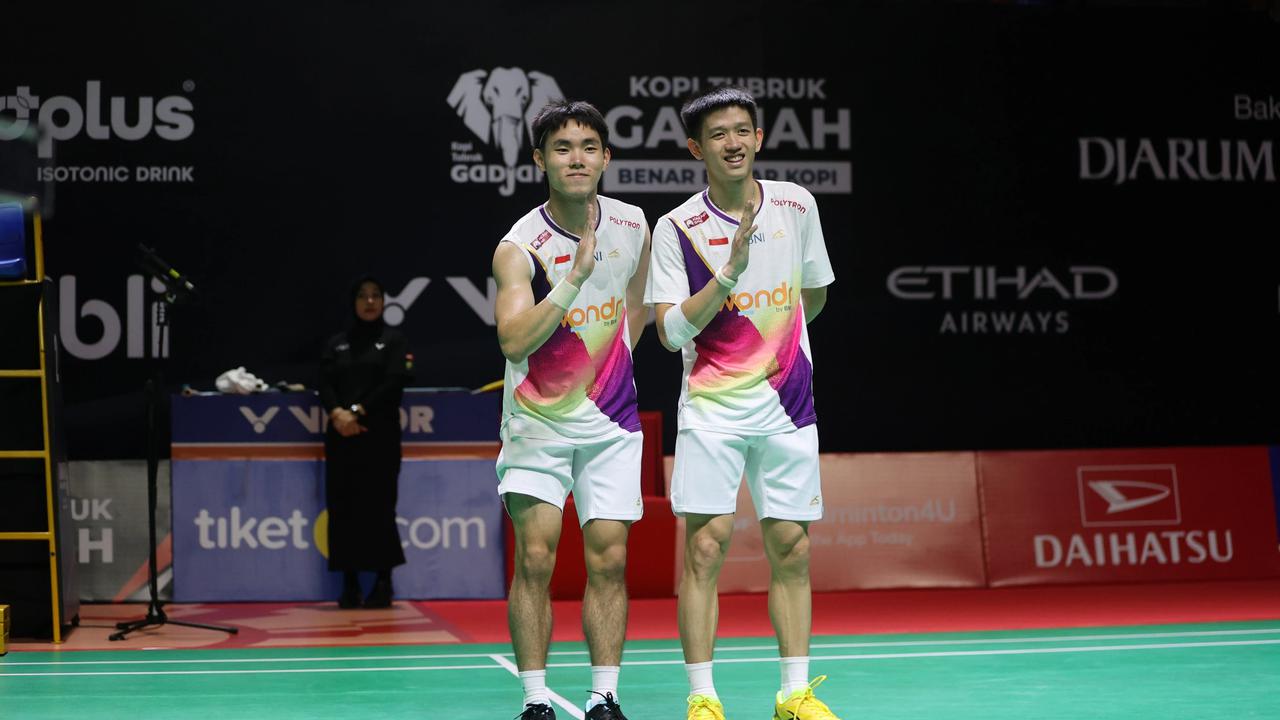 FOTO: Raymond/Joaquin Melangkah ke Final Indonesia Masters 2026