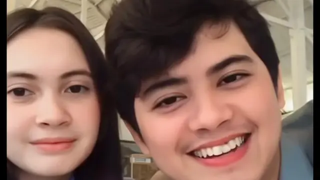 Kedekatan Richelle dan Aliando siaran langsung bersama