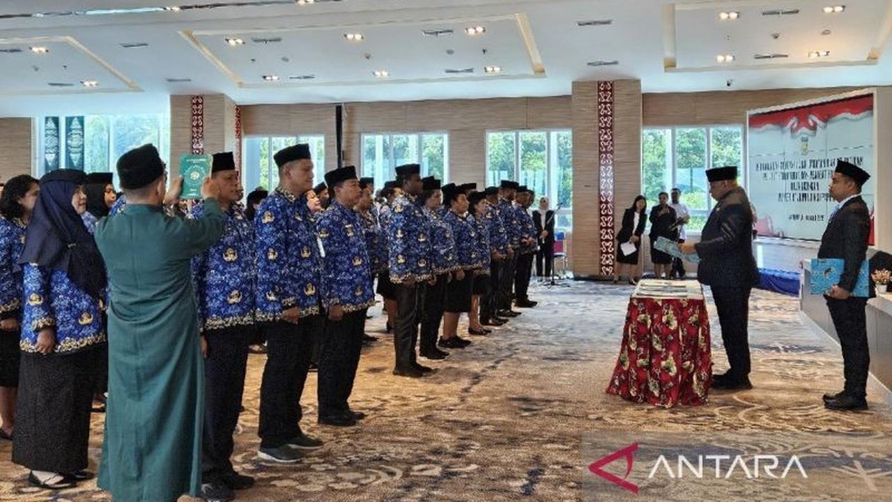 Gubernur Papua Minta 36 Pejabat Perkuat Tata Kelola Pemerintahan Papua