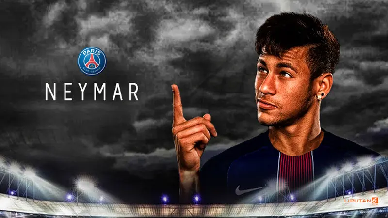 Neymar. (Liputan6.com/Abdillah)
