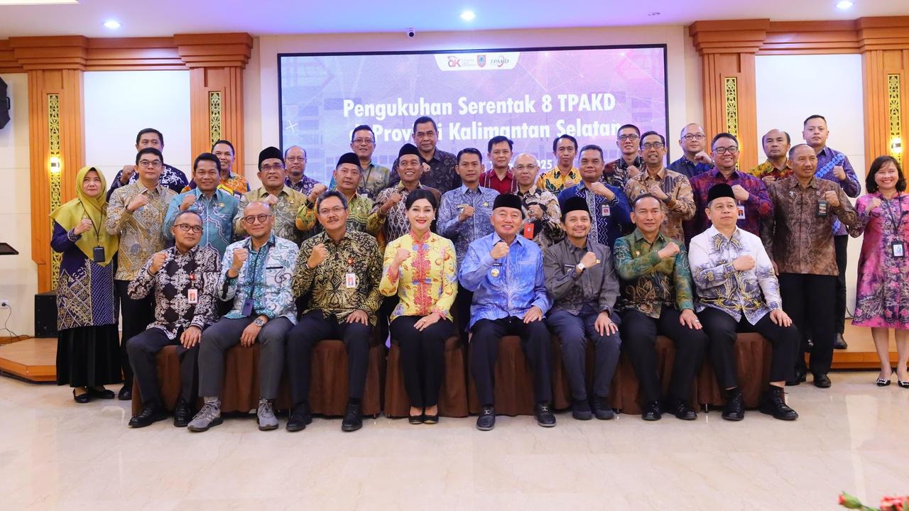 Tingkat Inklusi Keuangan, OJK Kukuhkan Serentak Delapan TPAKD di Kalsel