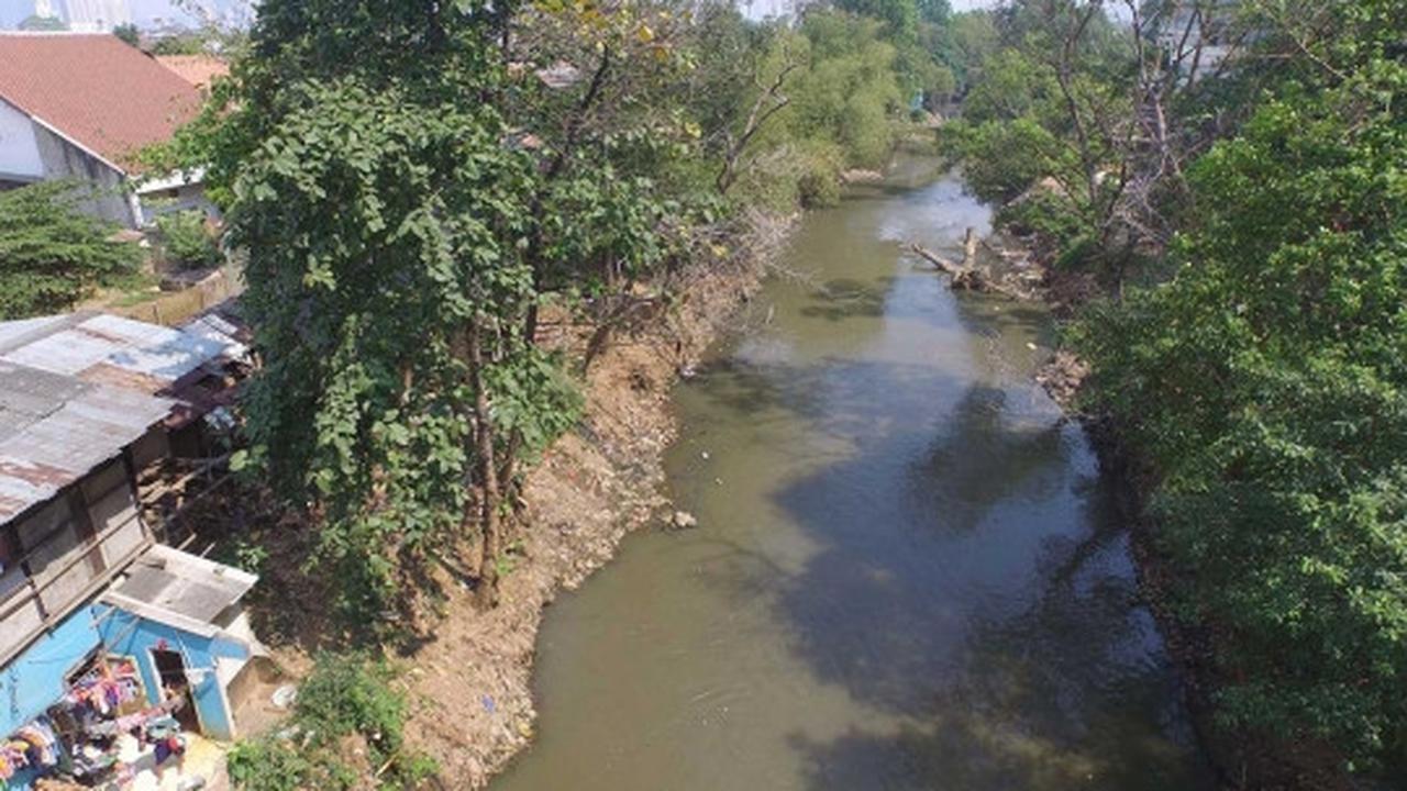 Beginilah pemandangan udara Kampung Pulo usai digusur