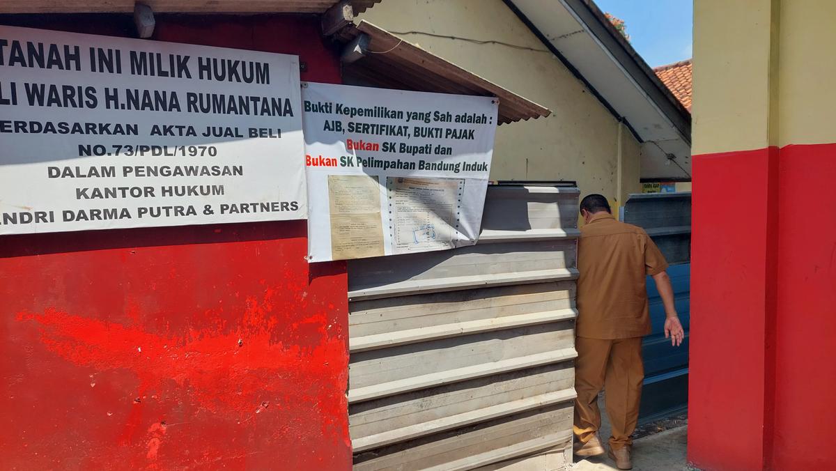 Aktivitas belajar mengajar di SDN Bunisari